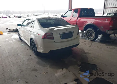 2007 Acura Tl 3.2 z USA, uszkodzony, nr VIN 19UUA66237A024955